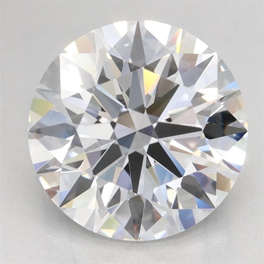 2.61ct D IF Rare Carat Ideal Cut Round Lab Grown Diamond