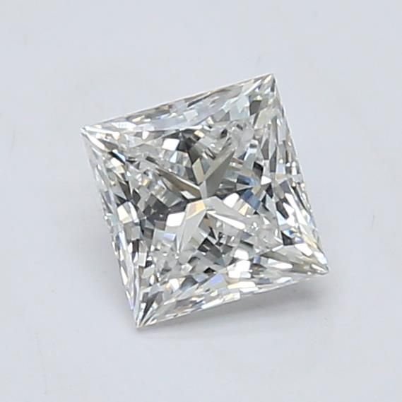 0.72ct D VVS2 Rare Carat Ideal Cut Princess Lab Grown Diamond