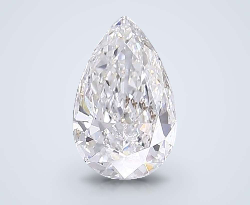 2.51 Carat Pear Lab Diamond