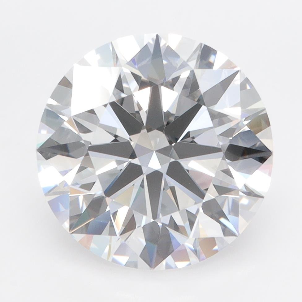 4.31ct D IF Rare Carat Ideal Cut Round Lab Grown Diamond