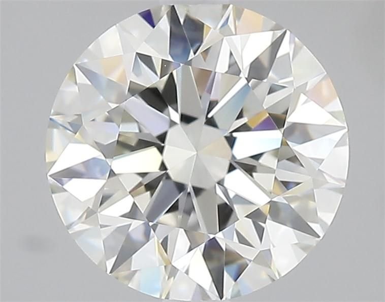 3.13ct I VVS2 Rare Carat Ideal Cut Round Diamond