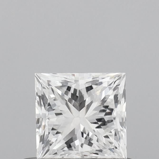 0.48ct D VVS2 Rare Carat Ideal Cut Princess Lab Grown Diamond