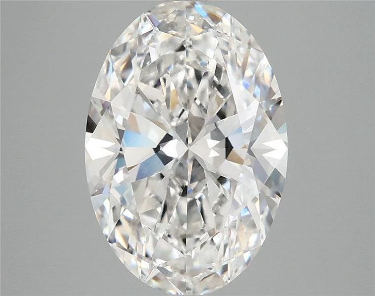 3.81 Carat Oval Lab Diamond