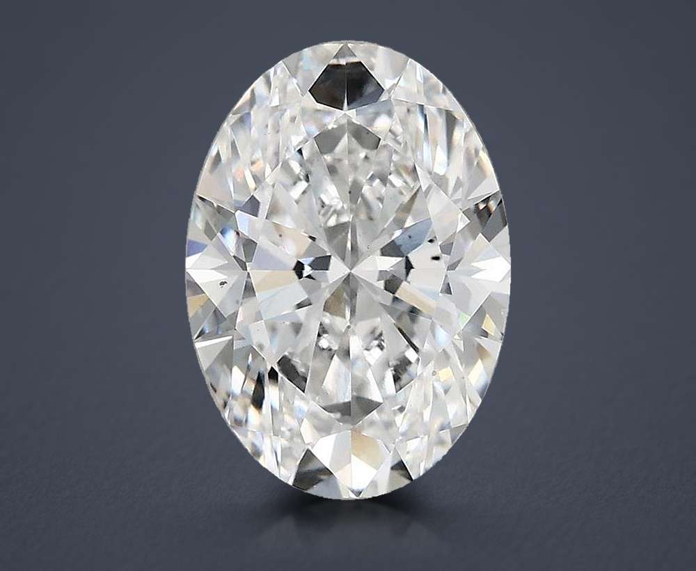 3.30 Carat Oval Lab Diamond