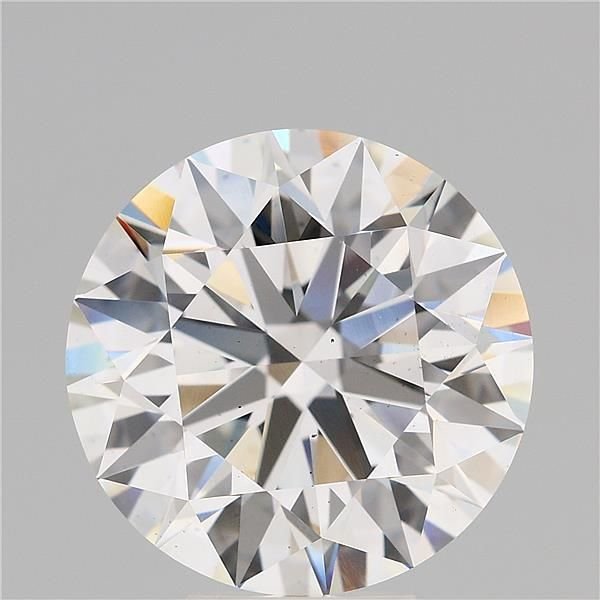 6.85ct G VS2 Rare Carat Ideal Cut Round Lab Grown Diamond