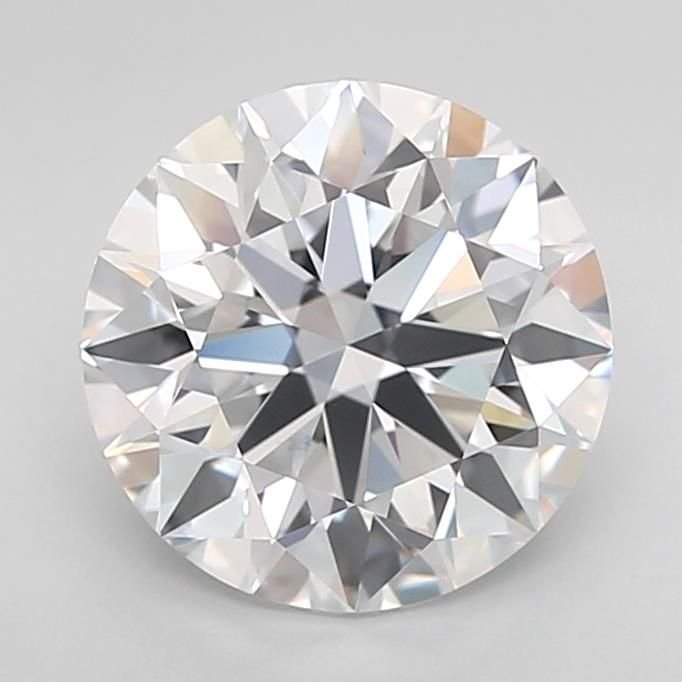2.55ct D VS1 Rare Carat Ideal Cut Round Lab Grown Diamond
