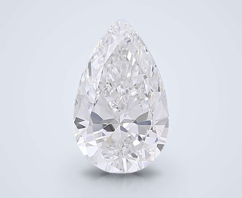 0.67 Carat Pear Lab Diamond