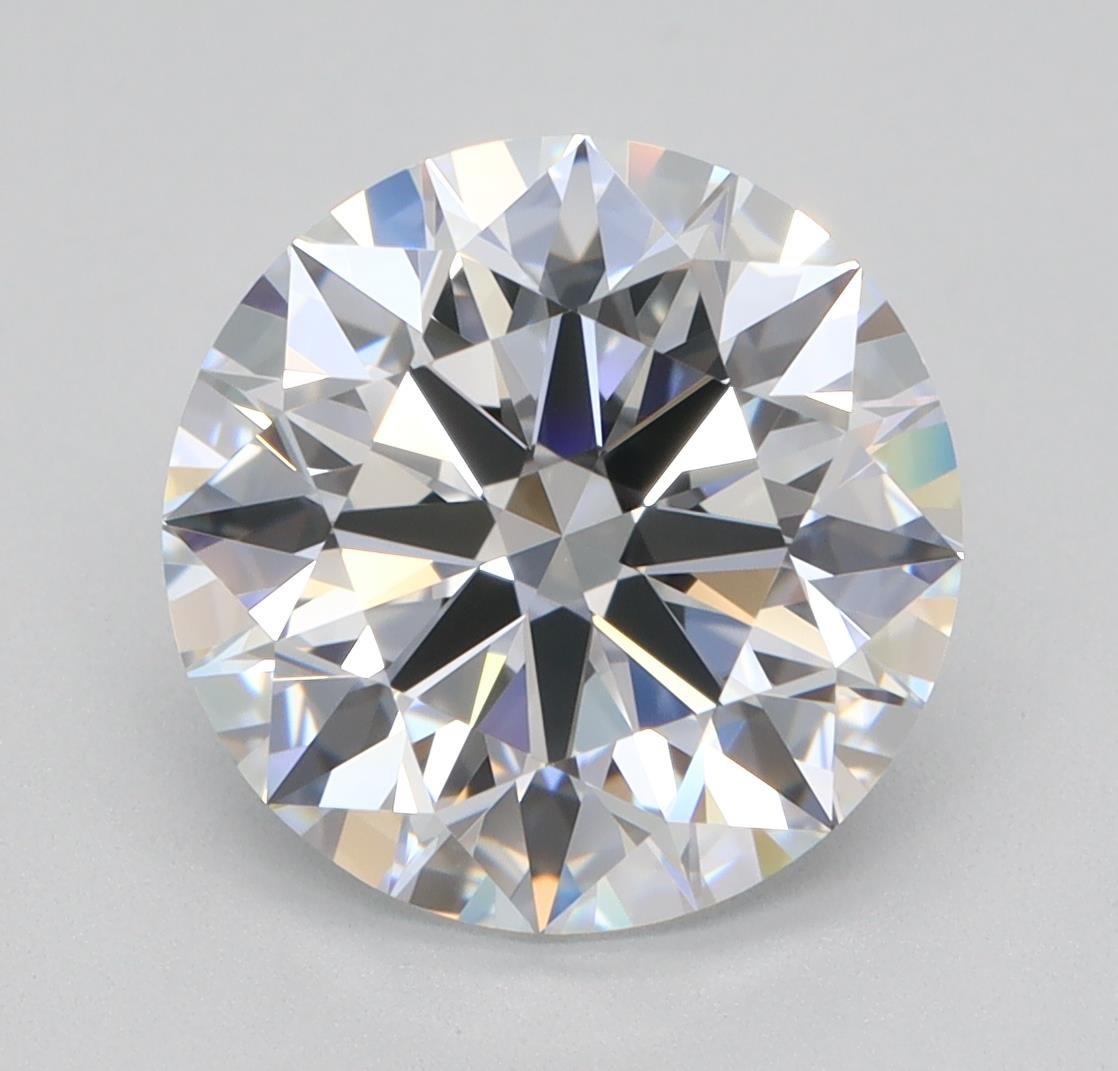 2.68ct E VVS2 Rare Carat Ideal Cut Round Lab Grown Diamond