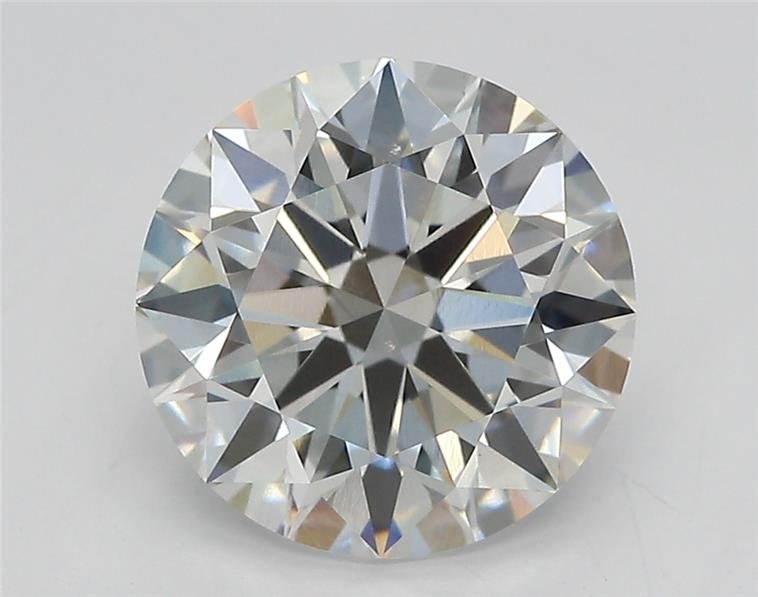 2.59ct E VVS2 Rare Carat Ideal Cut Round Lab Grown Diamond