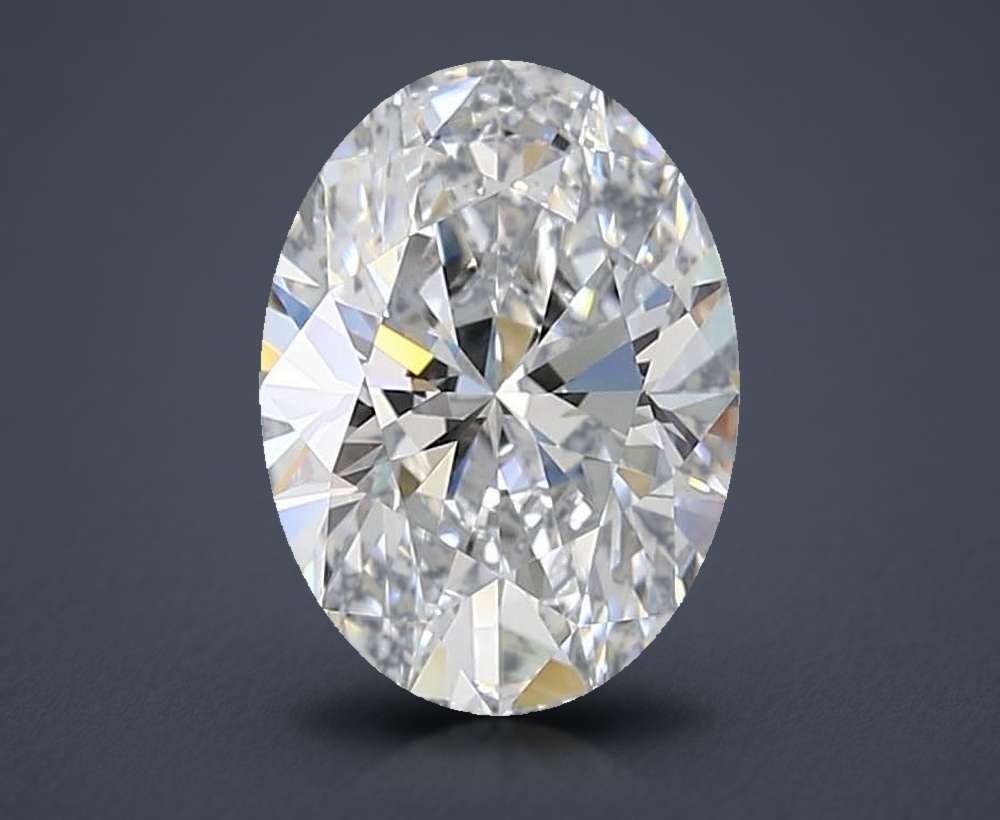 3.02 Carat Oval Lab Diamond