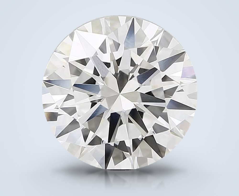 6.51 Carat Round Lab Diamond