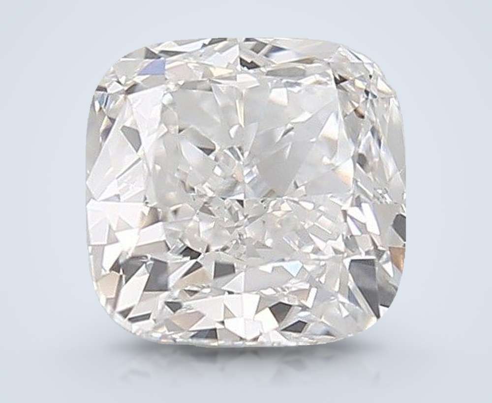 5.53 Carat Cushion Lab Diamond