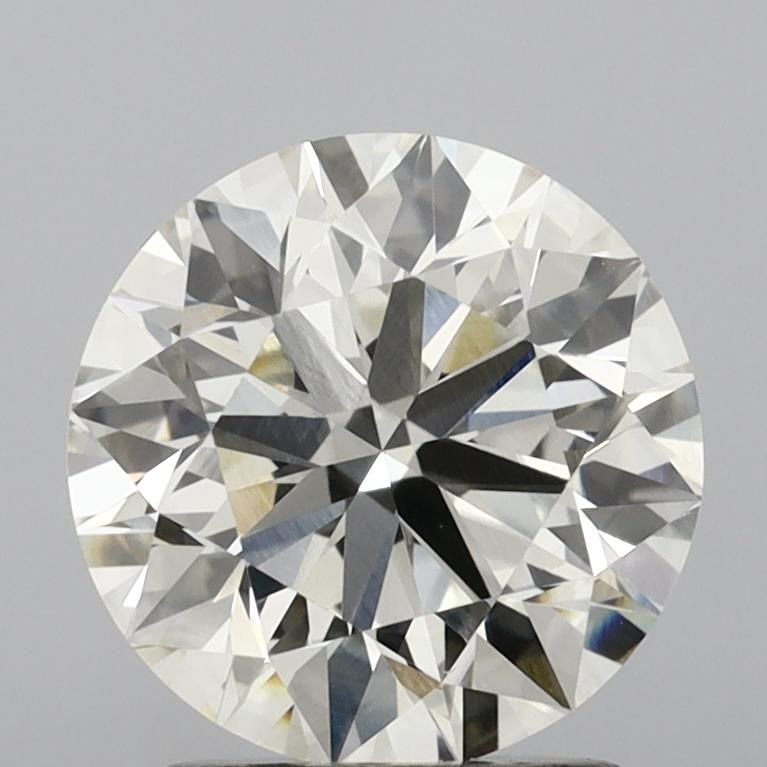 2.63ct J VS1 Excellent Cut Round Lab Grown Diamond