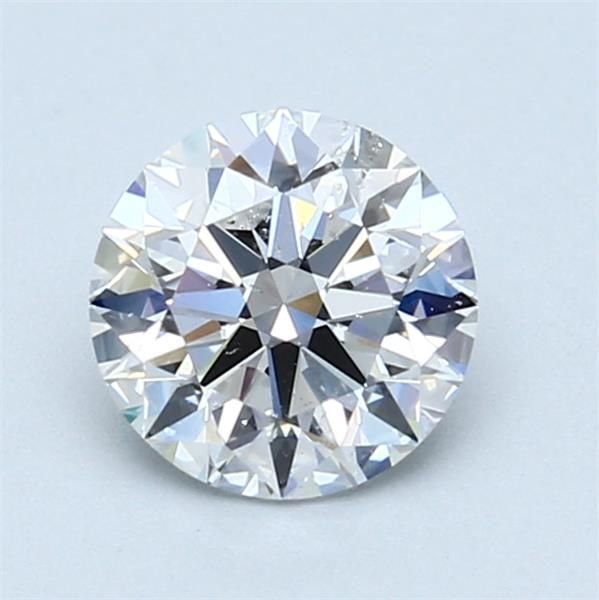 1.24ct E SI2 Rare Carat Ideal Cut Round Diamond