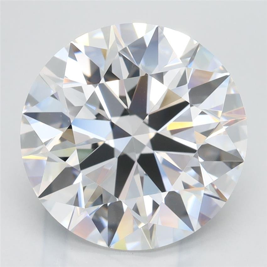 4.57ct F VVS2 Rare Carat Ideal Cut Round Lab Grown Diamond