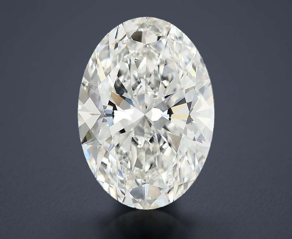 4.23 Carat Oval Lab Diamond