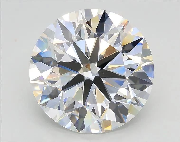 5.04ct F VS1 Rare Carat Ideal Cut Round Lab Grown Diamond