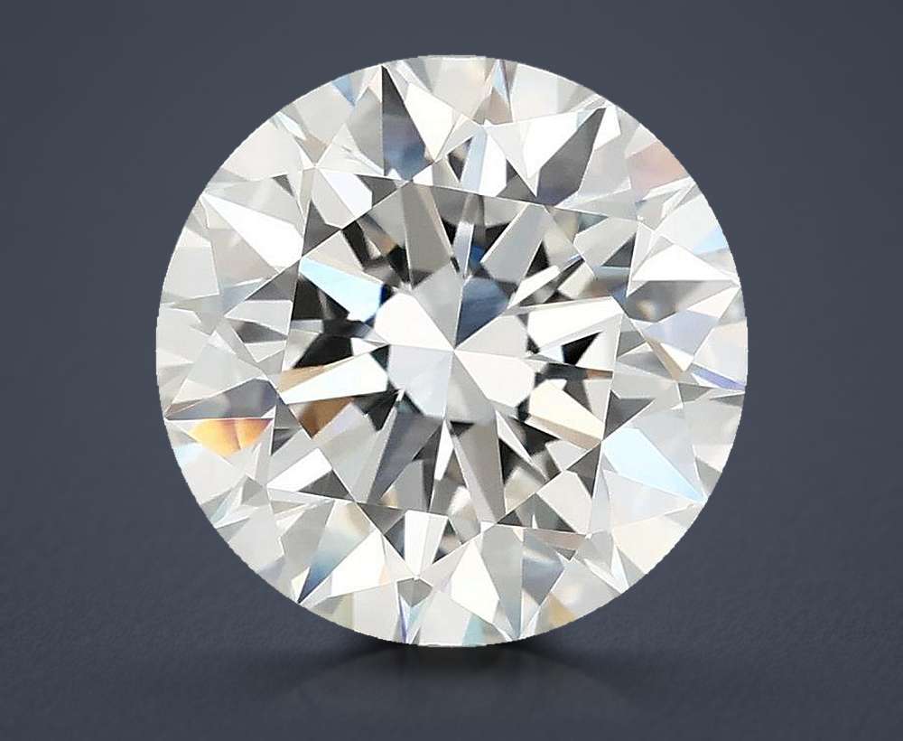 4.00 Carat Round Lab Diamond