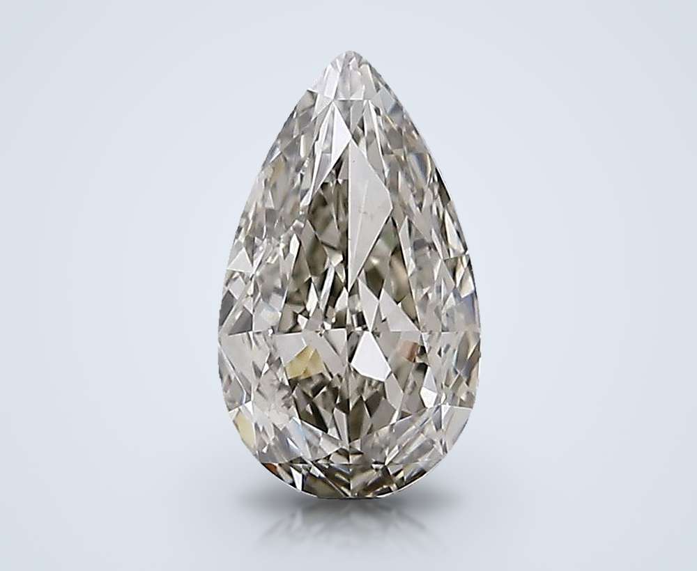 2.53 Carat Pear Lab Diamond