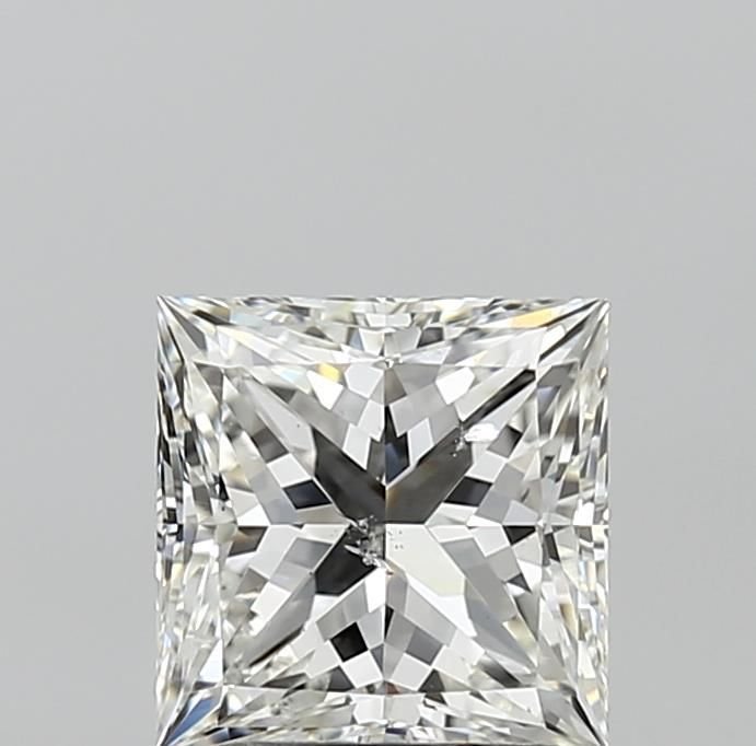 2.01ct H SI2 Rare Carat Ideal Cut Princess Diamond