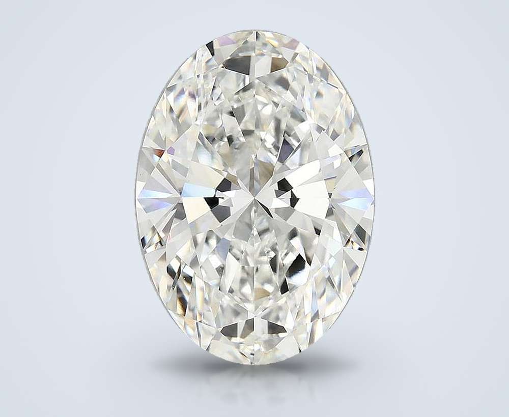 6.10 Carat Oval Lab Diamond
