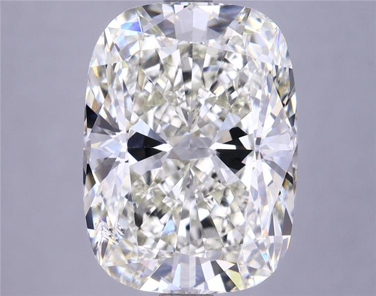 5.13ct J SI1 Rare Carat Ideal Cut Cushion Lab Grown Diamond