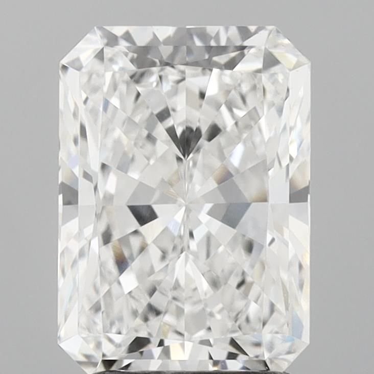 2.57ct E VS1 Rare Carat Ideal Cut Radiant Lab Grown Diamond