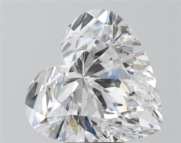 7.06ct E VS2 Rare Carat Ideal Cut Heart Lab Grown Diamond
