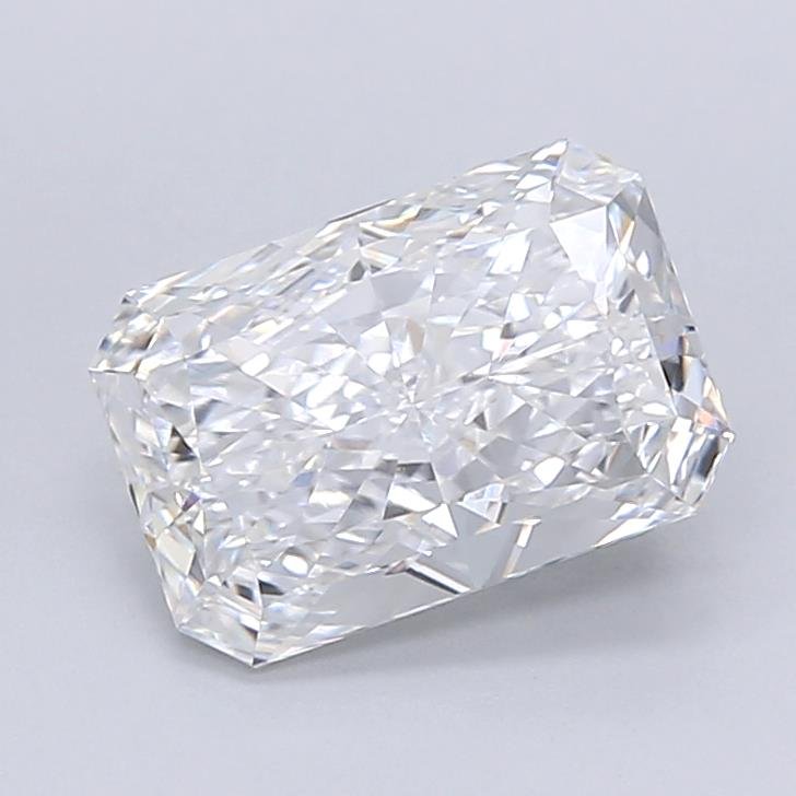 2.58ct D VVS2 Rare Carat Ideal Cut Radiant Lab Grown Diamond