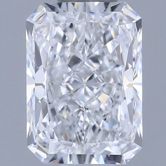 0.58ct D VVS2 Rare Carat Ideal Cut Radiant Lab Grown Diamond