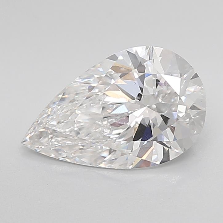 2.00ct E VS1 Rare Carat Ideal Cut Pear Lab Grown Diamond