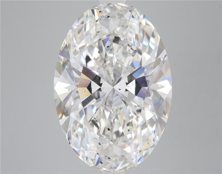 8.27ct G SI1 Rare Carat Ideal Cut Oval Lab Grown Diamond