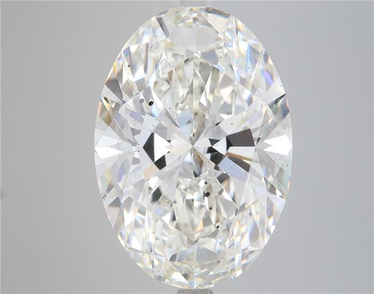 8.06ct G SI1 Rare Carat Ideal Cut Oval Lab Grown Diamond