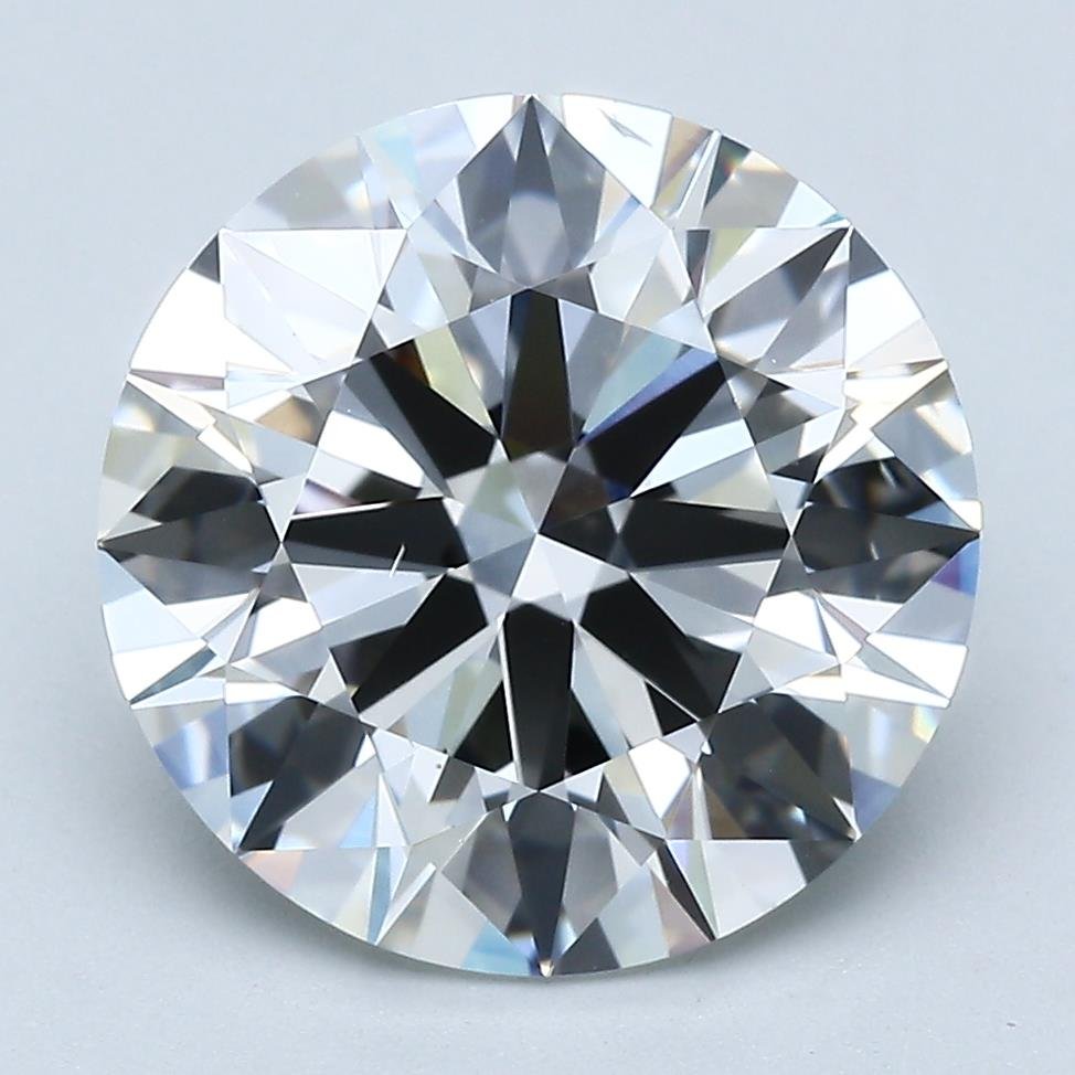 5.03ct G SI1 Rare Carat Ideal Cut Round Diamond