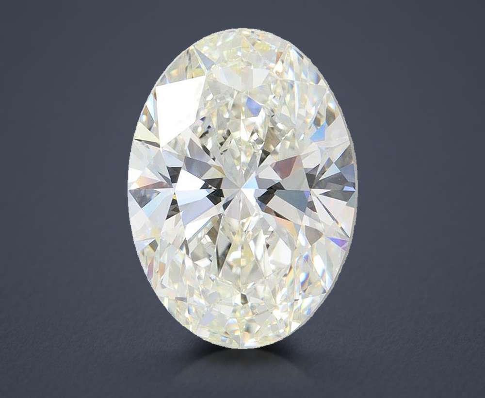 3.66 Carat Oval Lab Diamond