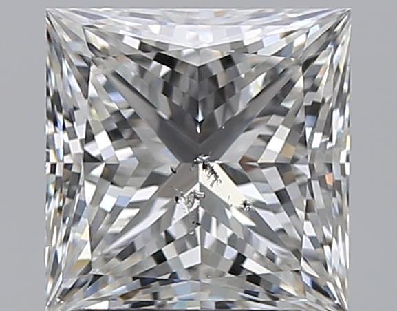1.72ct H SI2 Excellent Cut Princess Diamond