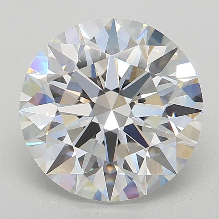 2.73ct G VVS2 Rare Carat Ideal Cut Round Lab Grown Diamond