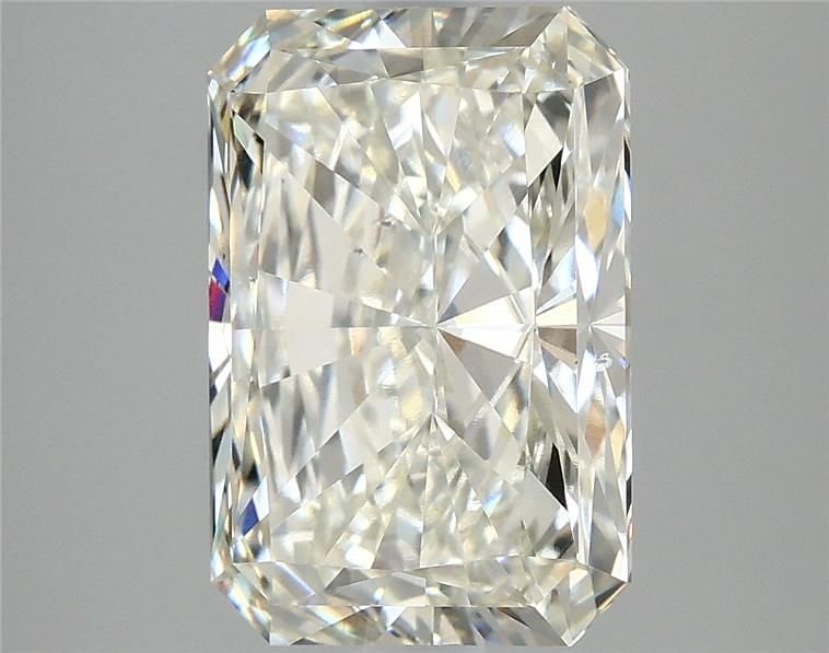 4.20ct I VS2 Rare Carat Ideal Cut Radiant Lab Grown Diamond