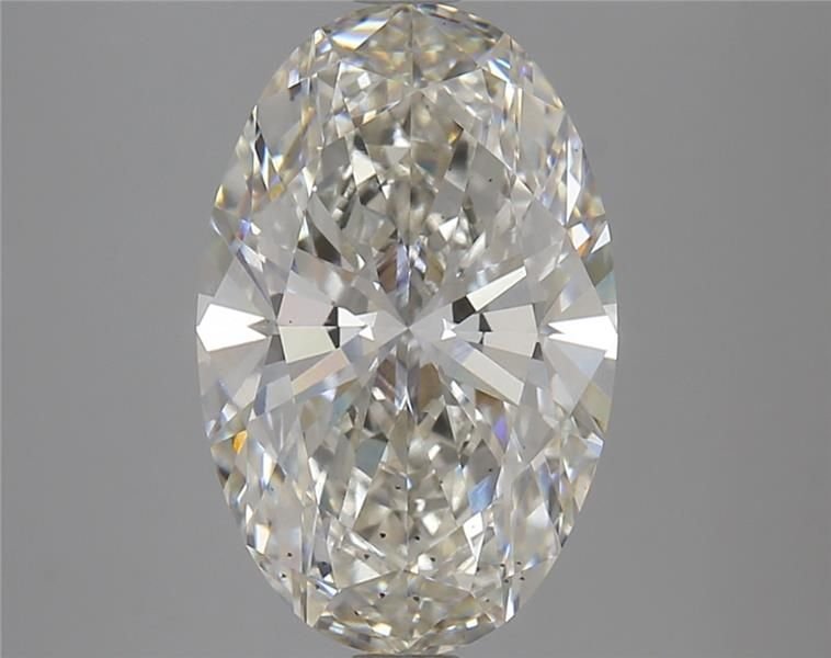 4.24ct I VS2 Rare Carat Ideal Cut Oval Lab Grown Diamond