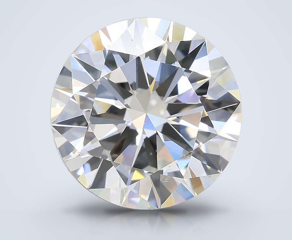 4.02 Carat Round Lab Diamond
