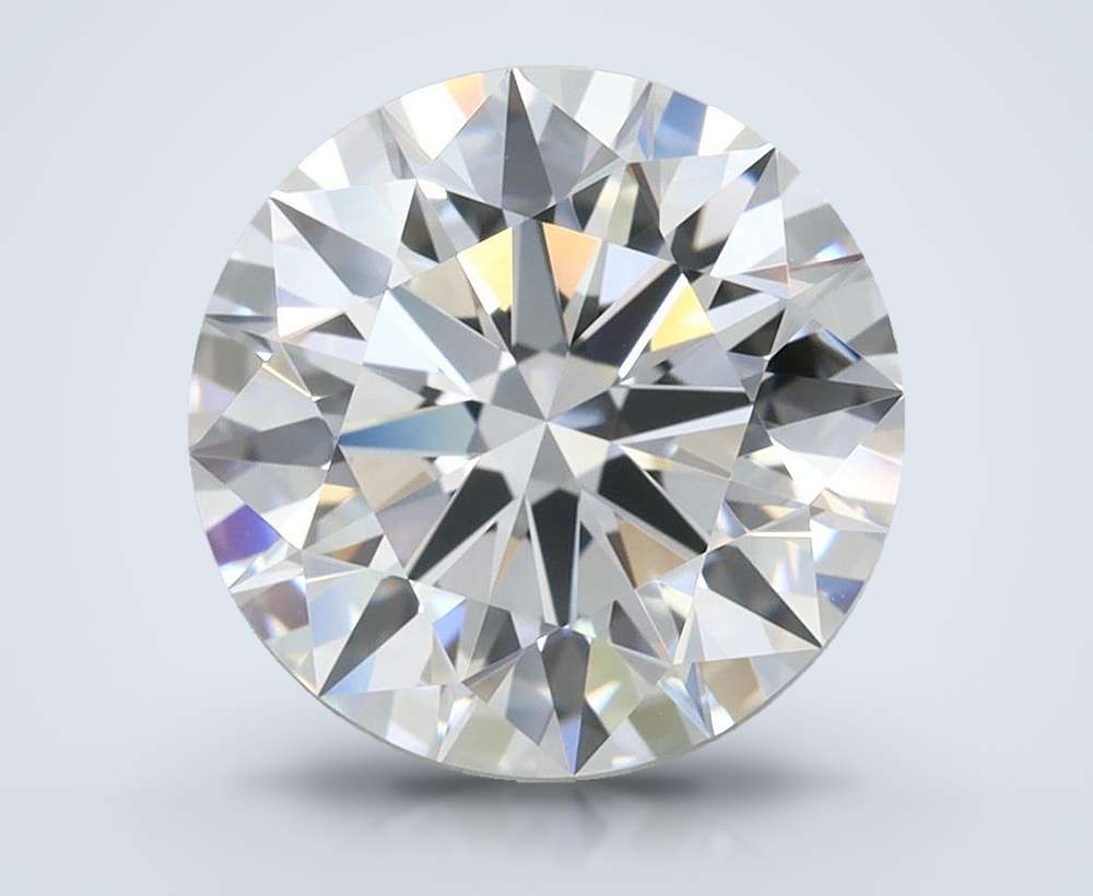 3.21 Carat Round Lab Diamond