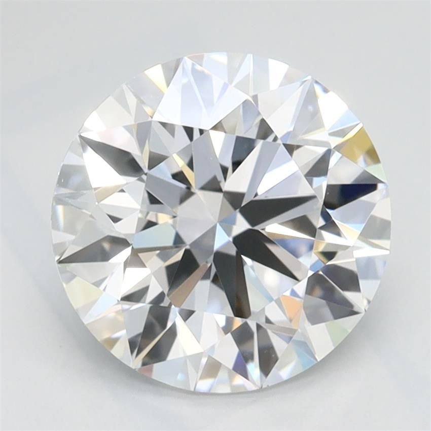 2.13ct D VVS1 Rare Carat Ideal Cut Round Lab Grown Diamond