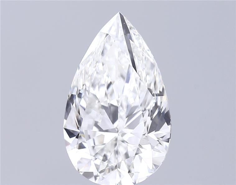 5.04 Carat Pear Lab Diamond