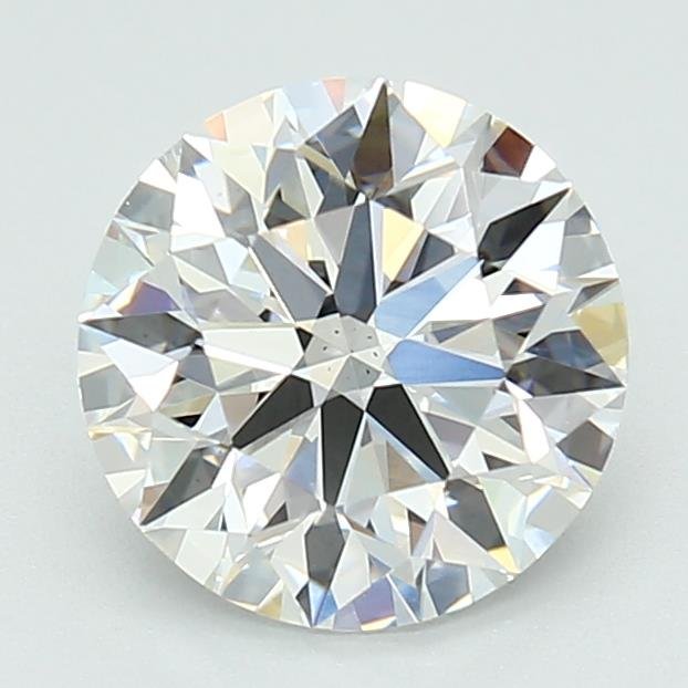 1.70ct F VS2 Rare Carat Ideal Cut Round Lab Grown Diamond