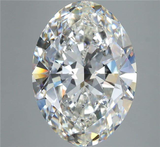 7.01ct H SI2 Very Good Cut Oval Diamond