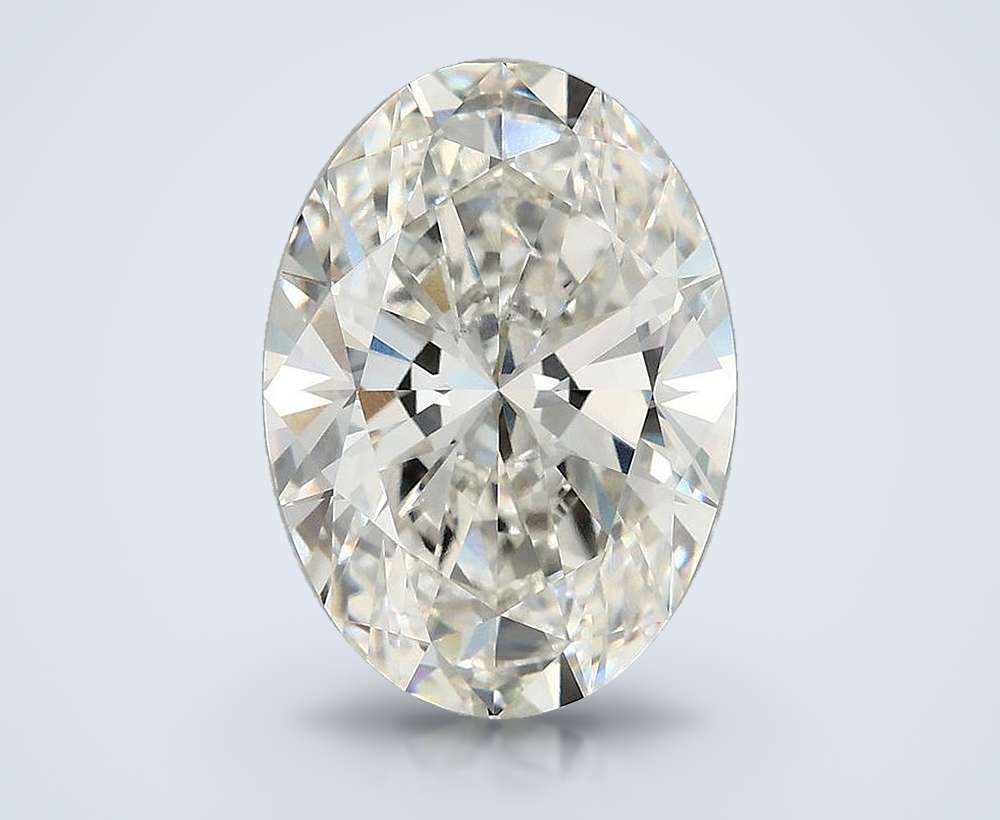4.85 Carat Oval Lab Diamond