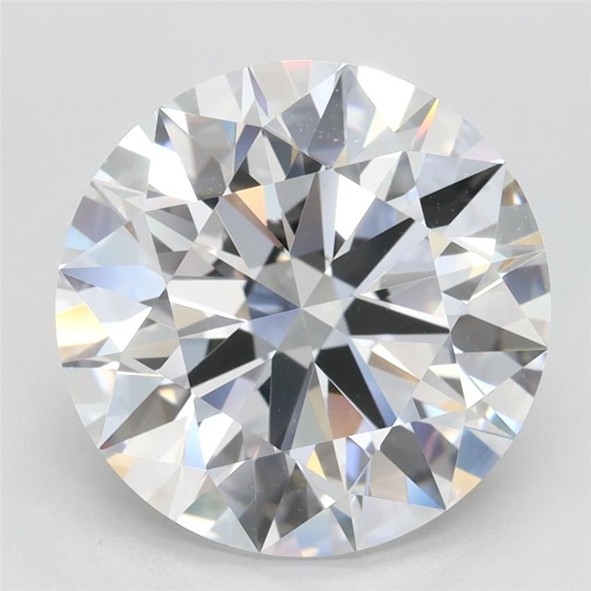 4.45ct D VVS1 Rare Carat Ideal Cut Round Lab Grown Diamond