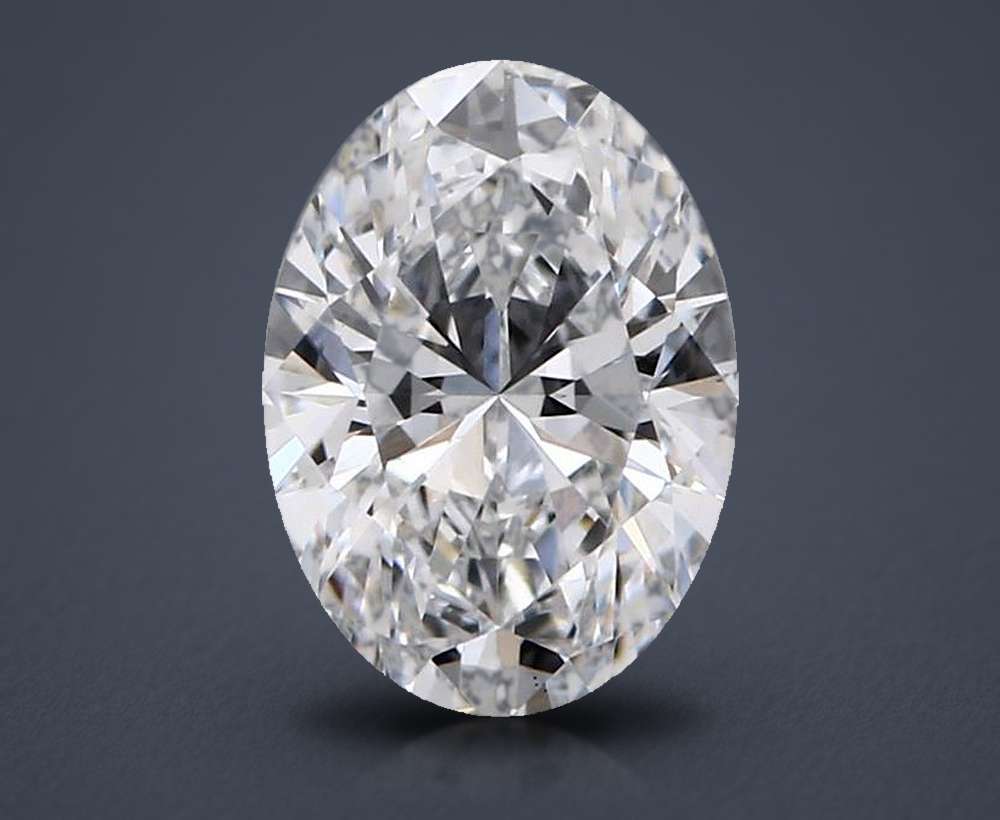 0.96 Carat Oval Lab Diamond