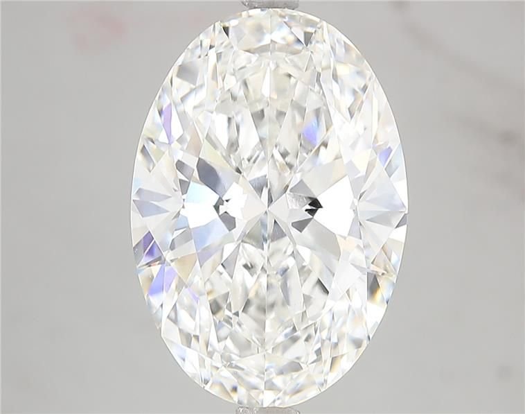 7.01 Carat Oval Lab Diamond