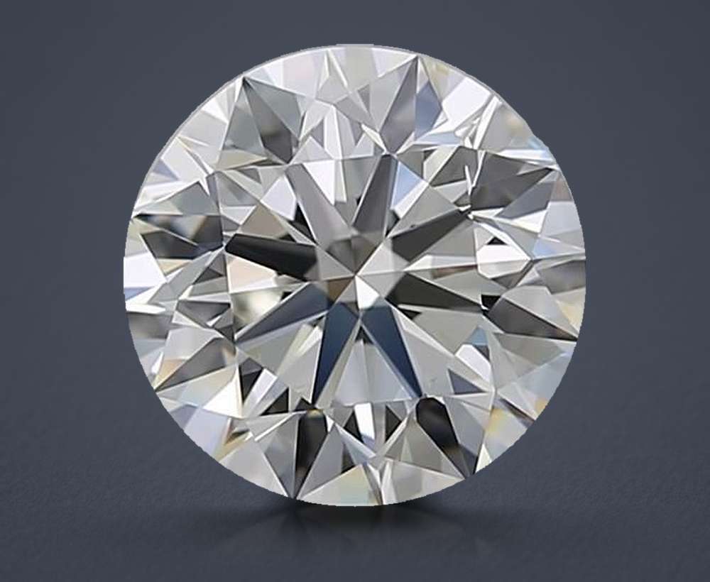 3.00 Carat Round Natural Diamond